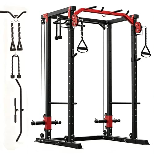 Power Cage with Cable System for Full Body Workout