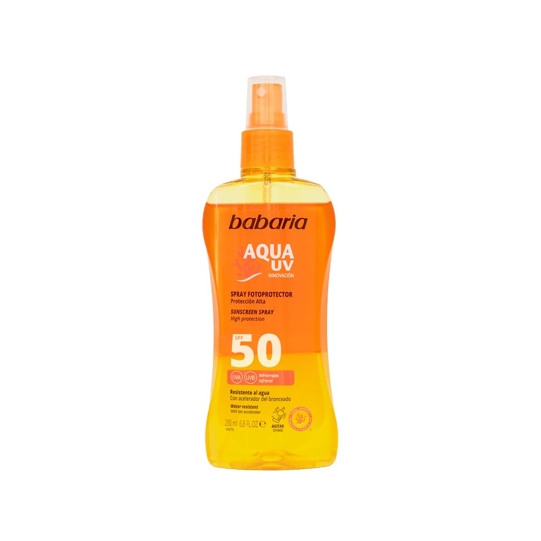 Spray Fotoprotector Aqua Uv - SPF 50 200ML