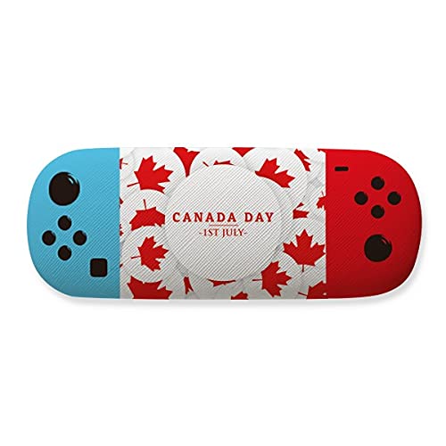 Étui pour lunettes de jeu Canada Day parfait pour votre bureau de gamer
