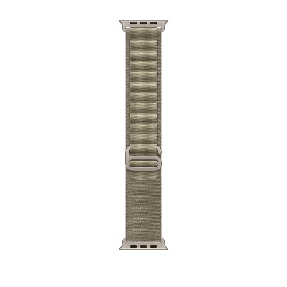 Apple Watch Band - Alpine Loop - 49mm - Olive - Medium