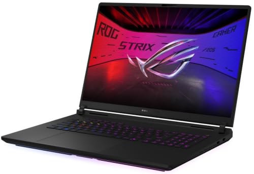 Image of EXCaliberPC [2026] ASUS ROG Strix Scar 18 G835LWG-DB96 (Intel Ultra 9 290HX Plus, 32GB RAM, 2X 2TB NVMe SSD, NVIDIA GeForce RTX 5080, 18 inch 4K UHD+, Windows 11) Gaming Laptop