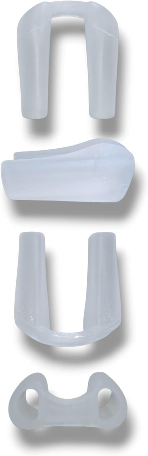 Nostril Retainer, podpórka do nozdrza po plastyce nosa, silikon medyczny, przezroczysty, wiele rozmiarów (9)