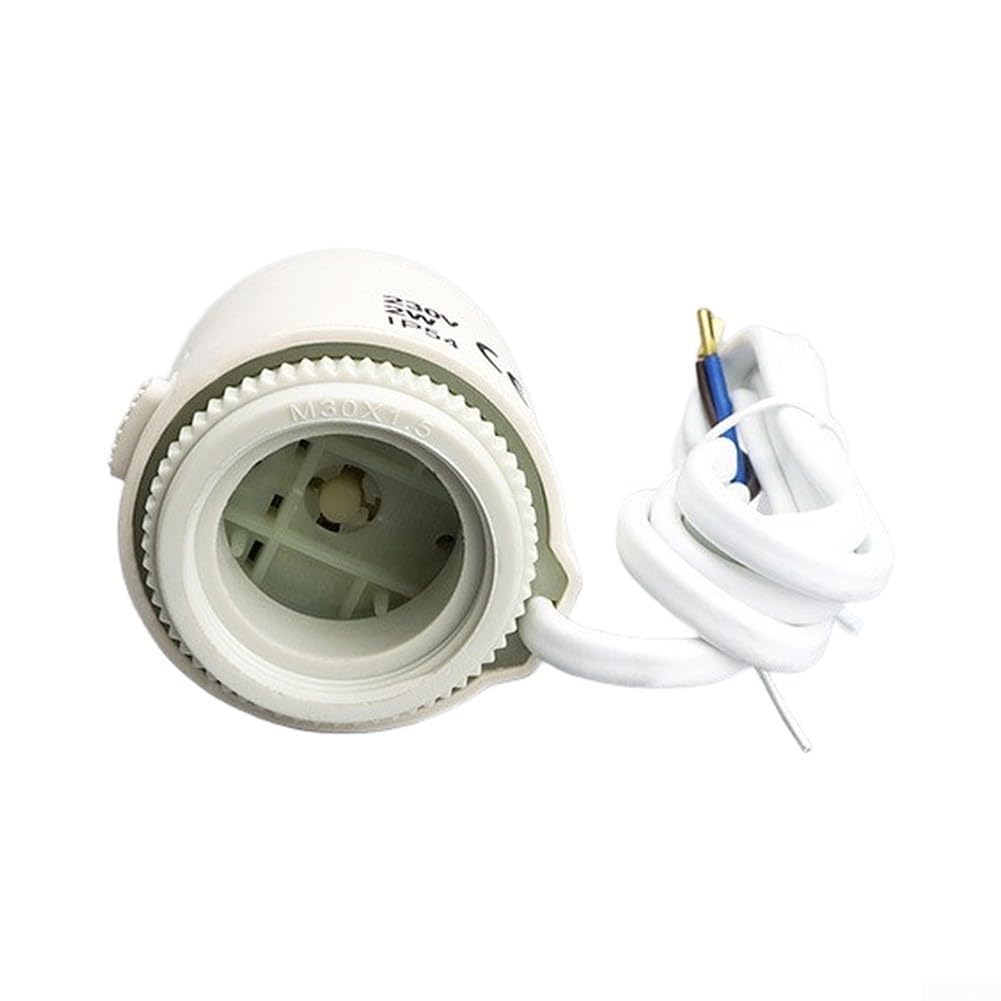 Actuador Eléctrico 230V para Calefacción para Suelo Radiante - Termostato para inteligente Válvula M30x1.5 Apertura Cierre Hogar(Normally Open)