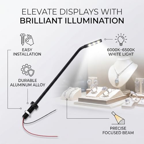Iluminación de escaparate de joyería LED eficiente para tienda 6000K 5