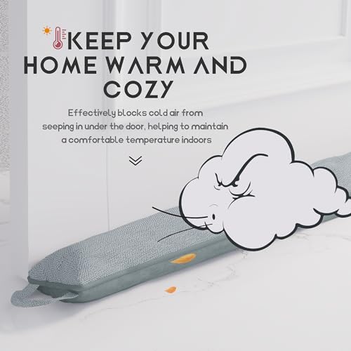 Bas de porte isolant haute performance pour protection thermique de maison