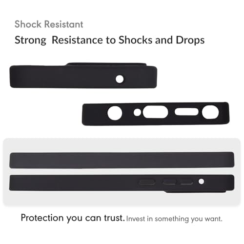 Image of SPRIG Compatible with Moto Edge 60 Stylus Premium MistClear Back Cover Drop Tested Shock Proof Mobile Case for Men, Women, Boys and Girls with Camera Protection (Black)