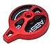 VBESTLIFE Fork Lock Cover Aluminium Alloy Wear-Resistant Fork Speed Lock Cover for Mountain Road Bikes and Spare Parts