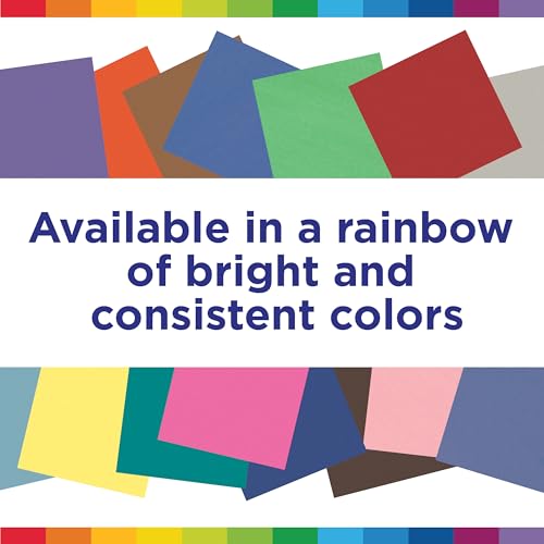Image of Pacon SunWorks Construction Paper, 9-Inches by 12-Inches, 50-Count, Red (6103)
