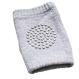 Größe: 11 * 8 * 0,4 cm Jungen Sport Baby Krabbeln Anti-Slip Knieschützer Kinder Klammer Unterstützung Schützen Knieschützer Mädchen Kniepolster Unisex Kniescheibe 2 Paar,lightgrey