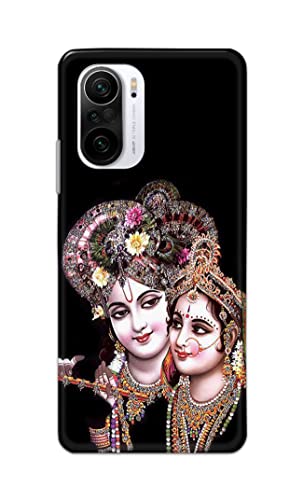 Image of PRINTFIDAA� Printed Hard Back Cover Case for Mi 11x 5G | Mi 11x Pro 5G Back Cover (Radha Krishna) -2808