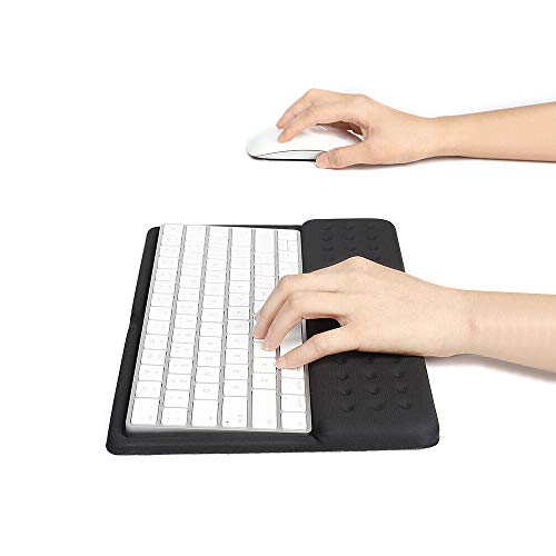 BUBM 2 in 1 Wrist Rest Support Keyboard Pad Keyboard Mat Wrist Rest