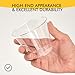 RACETOP 200 Pack 9 oz Clear Plastic Cups for Party, Disposable Clear Cup, Disposable Cups, Wine Glasses Cups, Plastic Cocktail Glasses