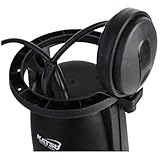 KATSU 400W Portable Submersible Pump for Clean and Dirty Water 10000L/h for Garden Pond, Pools, Ditches + Float Switch + Changeable Base - Image 7