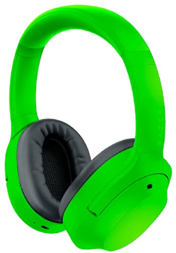 RAZER OPUS X - GREEN RZ04-03760400-R3M1  ӿ  Ƽ  ĵ ANC 60MS   BLUETOOTH 5.0  Ʃ 1.6ġ(40MM) ũ̹  ũ PC NINTENDO ġ Ʈ