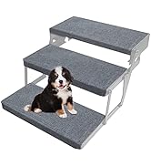 Xenjum 22 Inch RV Step Covers 3 Layers Wrap Around RV Step Rugs with Adjustable Install Hooks Cam...