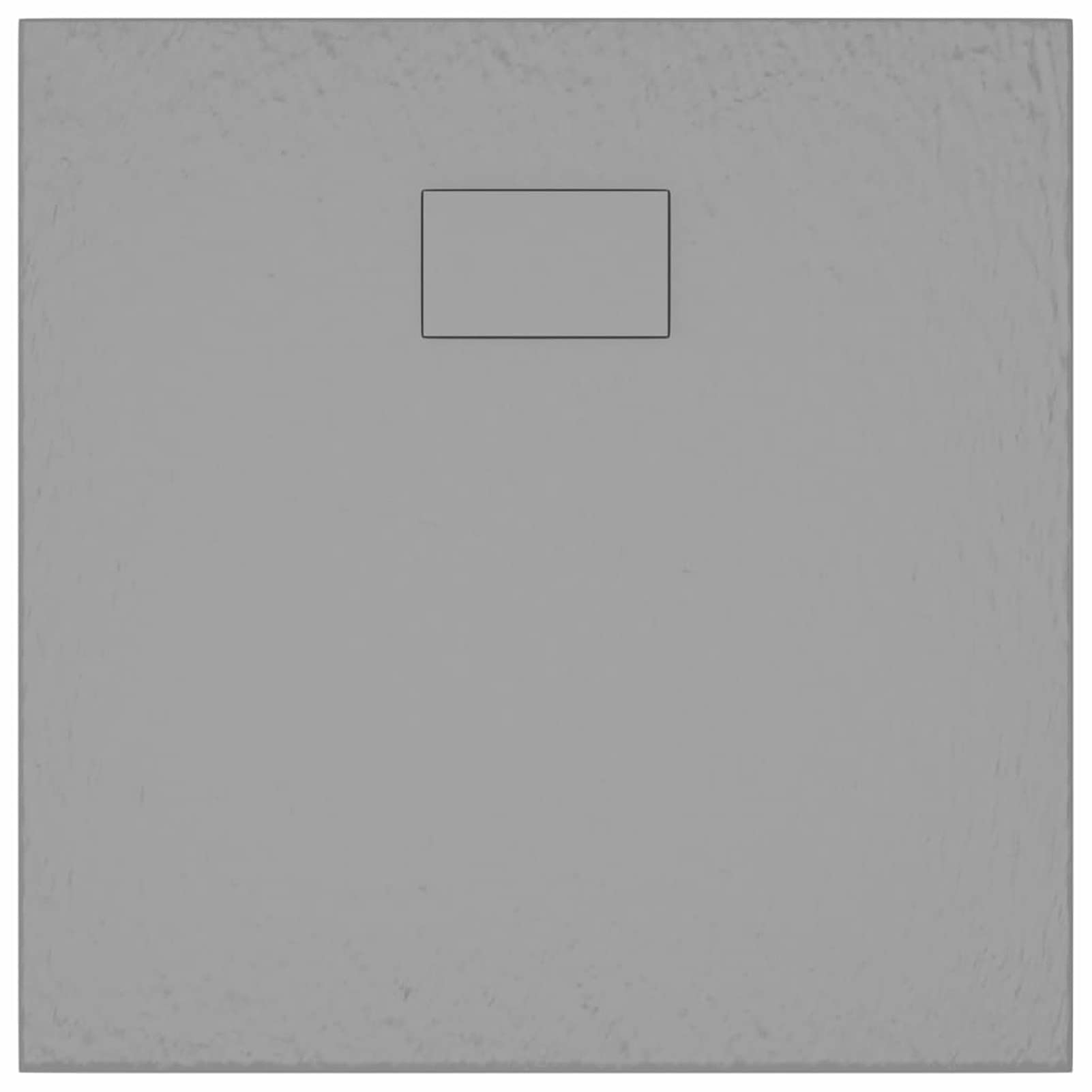 Plato de Ducha SMC Gris 90x90 cm Plato Ducha Resina Muebles BañO Plato Duchas