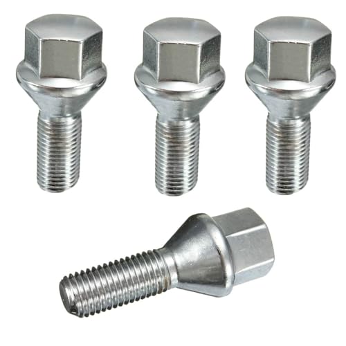 Pernos de rueda M12x1.5mm para BMW Serie 3 E21 E30 E36 E46 E90 E92 4PCS