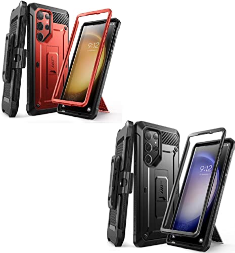 SUPCASE Unicorn Beetle Pro Case for Samsung Galaxy S23 Ultra 5G (2023), Full-Body Dual Layer Rugged Belt-Clip & Kickstand Case with Front Frame