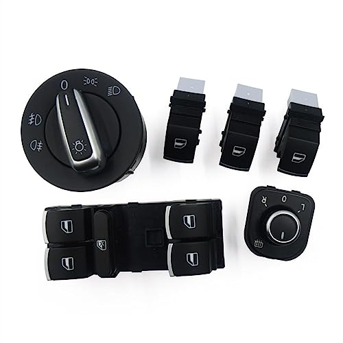 Commande de fenêtre électrique réactive et bouton de rétroviseur pour Passat B6 - 2