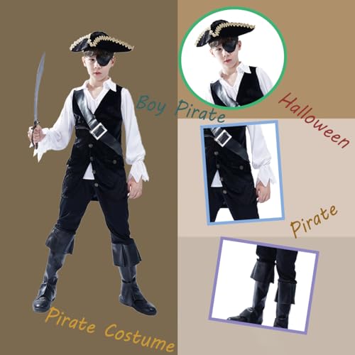 Disfraz de Pirata para Niños miniatura 2