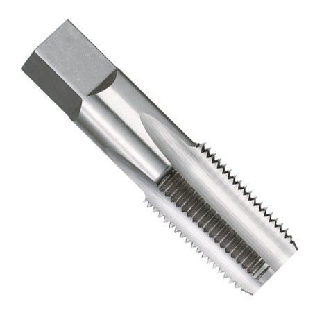 Kodiak Cutting Tools KODIAK212078 USA Made NPT Taper Pipe Tap, Ground Threads High Speed Steel Pipe Threading Tap, 4 Flute, 0.6875
