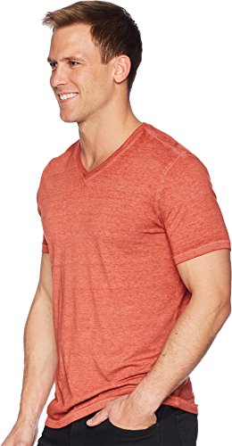 Image of Lucky Brand Men's Venice Burnout V Neck Tee