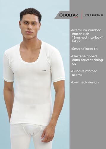 Image of Dollar Ultra Thermal Round Neck Half Sleeve Top for Men