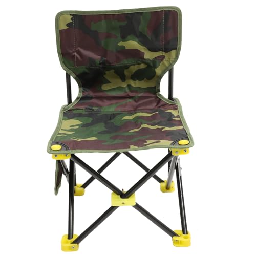 ibasenice Small Folding Fishing Stool Barbecue Chair Lightweight Oxford Fabric Beach Chair