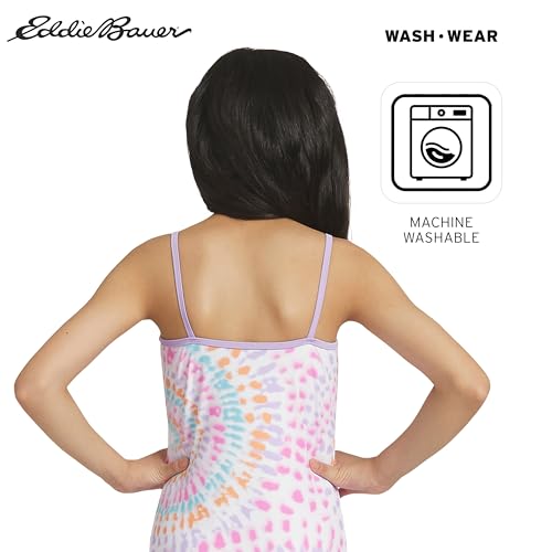 Image of Eddie Bauer Girls' UPF 50+ Scoop-Neck Stretchable One-Piece Swimsuit