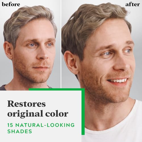 JUST FOR MEN Shampoo-In Color, Hair Color, Ash Brown H-20 (3 Pack) - image 2