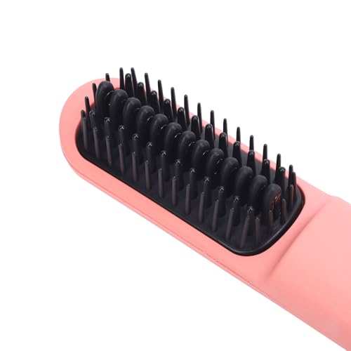 Cepillo alisador de cabello inalámbrico portátil miniatura 6