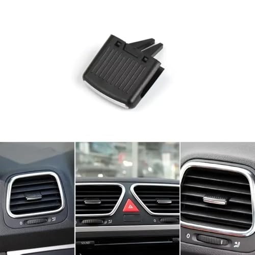 Clip de ajuste para salida de ventilación delantera de VW Scirocco 2009-2013, control preciso 4