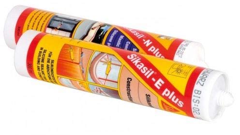 Sikaflex Silicone sikasil - N - Plus Negro ML 300 Cover