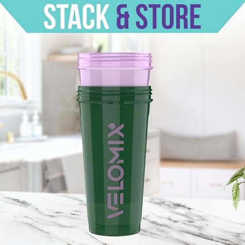 -2 Pack- 28 oz Protein Shaker Bottles for Protein Mixes - 2x Wire Whisk | Leak Proof Shaker Cups for Protein Shakes | Protein Shaker Bottle Pack (Flower Set)