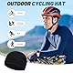 3er-Pack Fahrradmütze Unter Helm Baumwolle 52-76cm, Atmungsaktive Laufmütze, Optimale Feuchtigkeitsableitung, Winddichte Sportmütz, Winter Warme Dünne Mütze Geeignet zum Radfahren, Laufen und Joggen