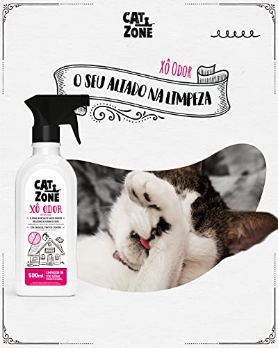 CAT ZONE Eliminador De Odores Para Gatos - Xo Odor - 500 Ml