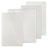 2016 Pcs Strass Autocollant Perle Blanche, 3/4/5/6mm Demi Perle a Coller pour Maquillage Visage Nail Art, Scrapbooking Autocollant et Bijoux Ongles, Perles Adhésives pour Loisir Creatif et Mariage