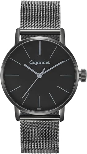 Montre quartz japonais Gigandet femme en acier, l'accessoire idéal du bureau aux soirées
