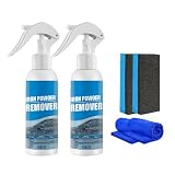 2/3pc Autofarbenentferner,Rostentfernungsspray für Autos mit Reinigungstuch und Schwamm,reinigt gründlich,verhindert Lackschäden,für Metall/Fahrräder/Autos/Fahrradketten,100 ml (2PC)
