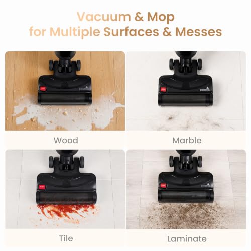 Shop-Vac Wet Dry Vacuum Mop Cordless with 15000Pa Suction, Self-Cleaning by Shop-Vac - Used condition - Image 4