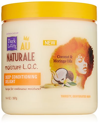 SoftSheen-Carson Dark and Lovely Au Naturale Moisture L.O.C. Deep Conditioning Delight, 14.4 oz