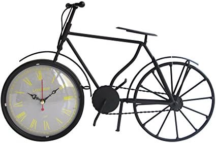 Inspired Farmhouse Bicycle Clock, 13.5 x 9 inches