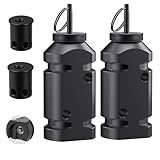 2 Pack Perimeter Trip Alarm-12 Gauge Camping Trip Wire Alarm Device for Outdoor and Property Safety/Bear Deterrent (Black)