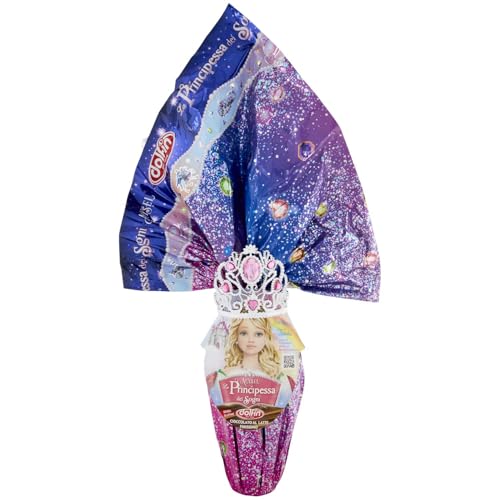 Uovo di pasqua"Principessa dei sogni Alysel" cioccolato al latte con