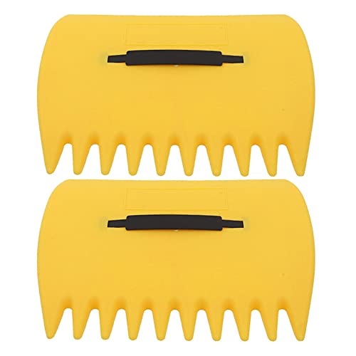 Anloximt Pelles à Feuilles - râteau à Main Ergonomique pour ramasser Les Feuilles - Collecteur Feuilles CollFeuilles mortes Ramassage Feuilles pour ramasser Les Feuilles