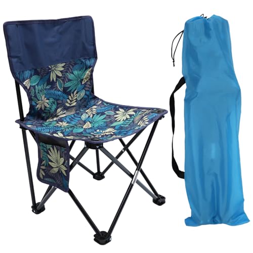 SOPOTUTU Silla Portátil para Pesca y Camping Resistente y Ligera con Diseño Ergonómico Transpirable y Estructura Estable para Exteriores y Jardín