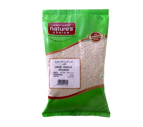 Natures Choice Urad Whole without Skin Legume 1 kg