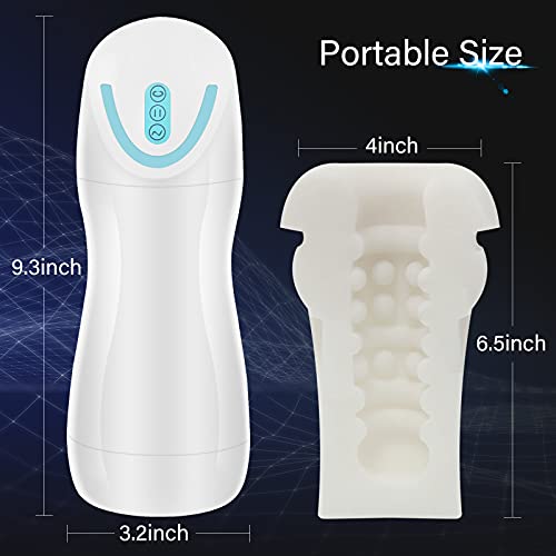 Elektrische masturbator Cup 7 trillingen & 4 zuigfunctie penispomp | cup-masturbatoren zakmuschi 2-in-1, zuig moschi| seksspeelgoed masturberen voor mannen seksspeelgoed voor mannen - Afbeelding 6