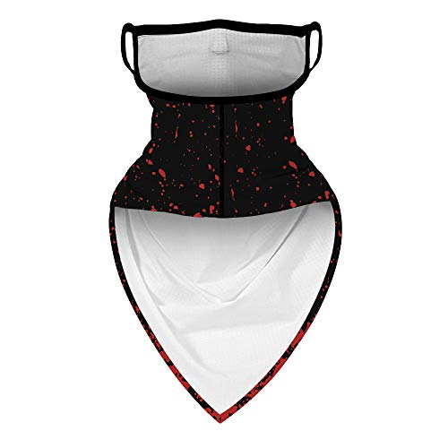 YAYOUREL Neck Gaiter Face Mask Covering Bandanas for Men Women Summer UV Face Scarf Mask Cover Facemask Balaclava Headbands