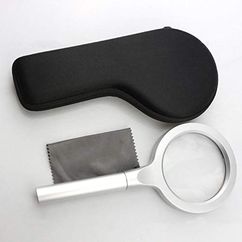 BESPORTBLE Handheld Lupa Com Luzes LED Iluminado Lupa Lupa para Idosos Reading Books Relógio Jóias H